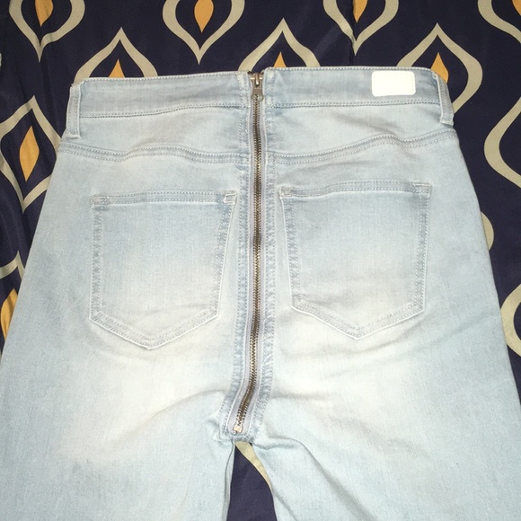 NWOT Celebrity Pink Zip Back Skinny Jeans - Picture 3 of 10